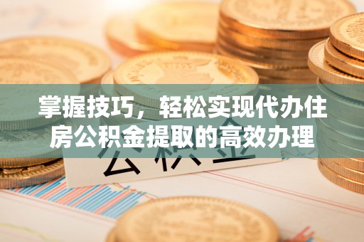 温州掌握技巧，轻松实现代办住房公积金提取的高效办理