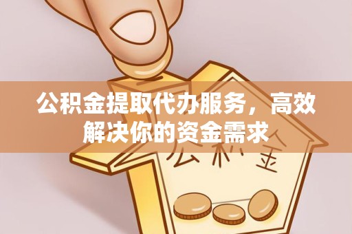 孝感公积金提取代办服务，高效解决你的资金需求