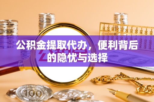 南京公积金提取代办，便利背后的隐忧与选择
