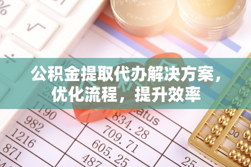 乐山公积金提取代办解决方案，优化流程，提升效率