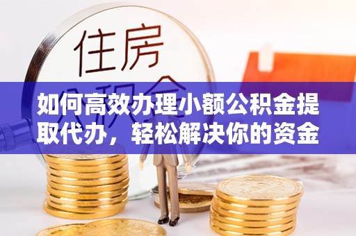 湖州如何高效办理小额公积金提取代办，轻松解决你的资金需求